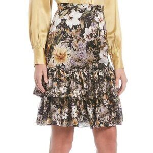 Women's - Antonio Melani Quinn Floral Print Tiered Skirt, Size 2